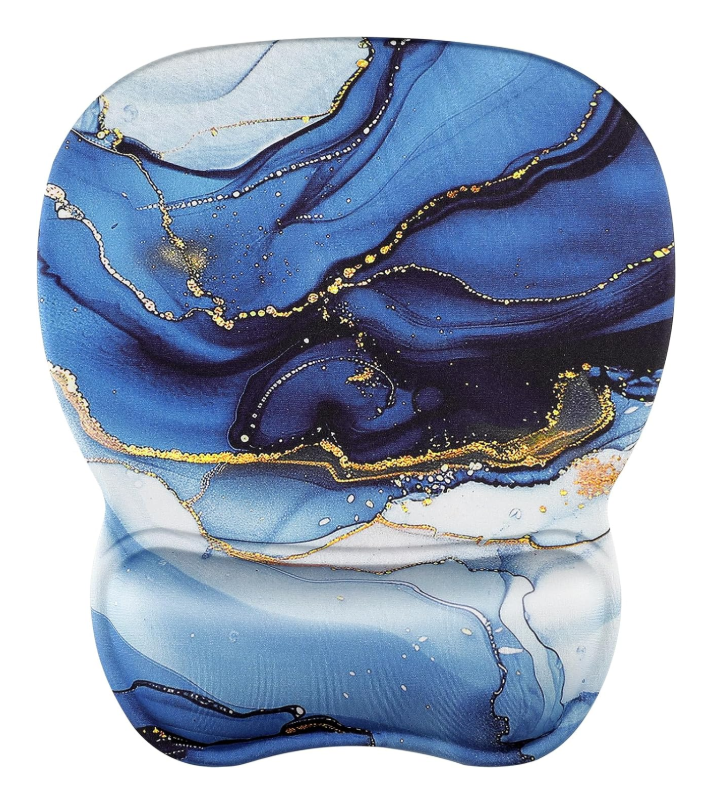 MROCO Ergonomic Gel Mouse Pad with Wrist Support – Non-Slip Base for Pain Relief – 9.4x8.1in, Several Colors