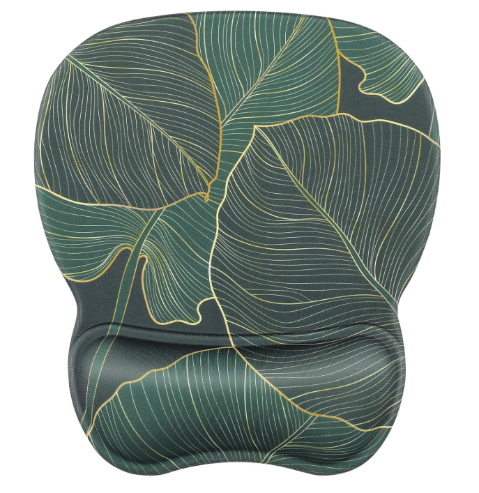 MROCO Ergonomic Gel Mouse Pad with Wrist Support – Non-Slip Base for Pain Relief – 9.4x8.1in, Several Colors