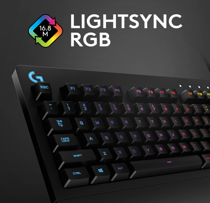 Logitech G213 Prodigy: RGB, Spill-Resistant Gaming Keyboard