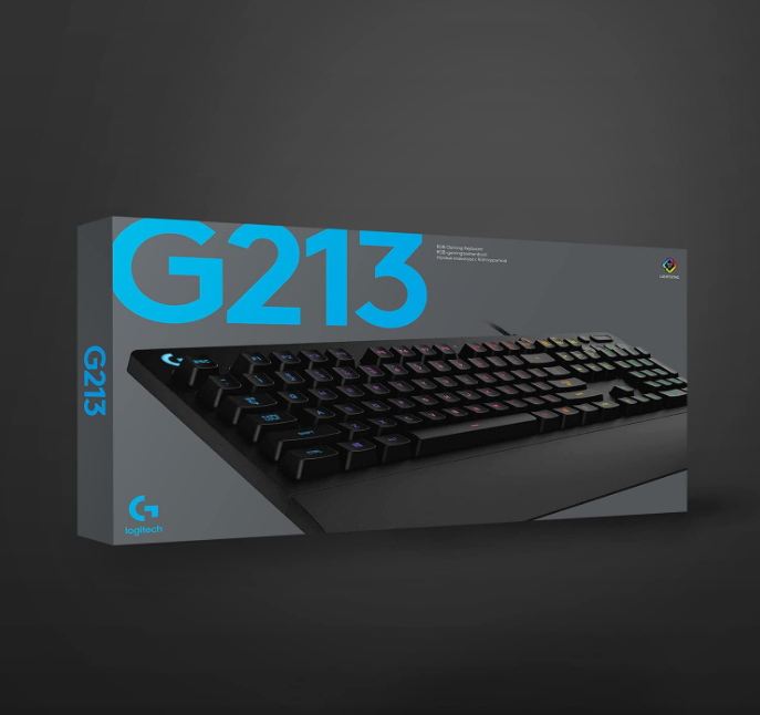 Logitech G213 Prodigy: RGB, Spill-Resistant Gaming Keyboard