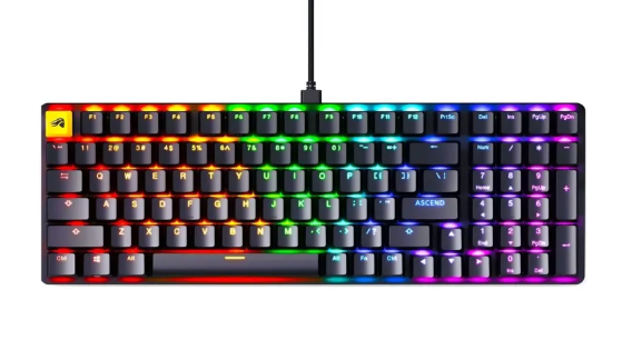 Glorious GMMK 2 96% Wired Mechanical Gaming Keyboard Hot swapable Cherry Mx Style Linear Switches Full Size